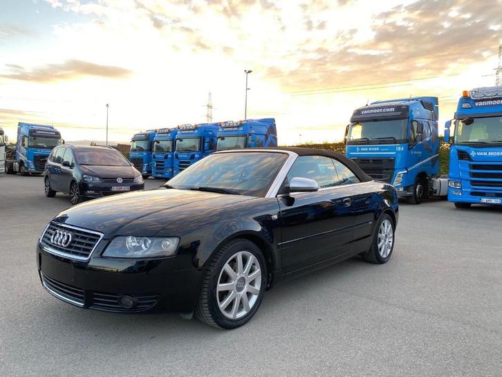 Audi A4 S line Cabrio 2L Benzine / 2005 / 156000.km., Autos, Audi, Entreprise, A4, ABS, Airbags, Air conditionné, Alarme, Ordinateur de bord