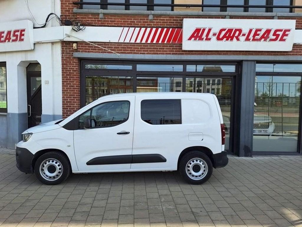 Peugeot Partner Standard L1 Heavy BlueHDI S/S Grip, Traction-control, Monovolume, Wit, 100 pk