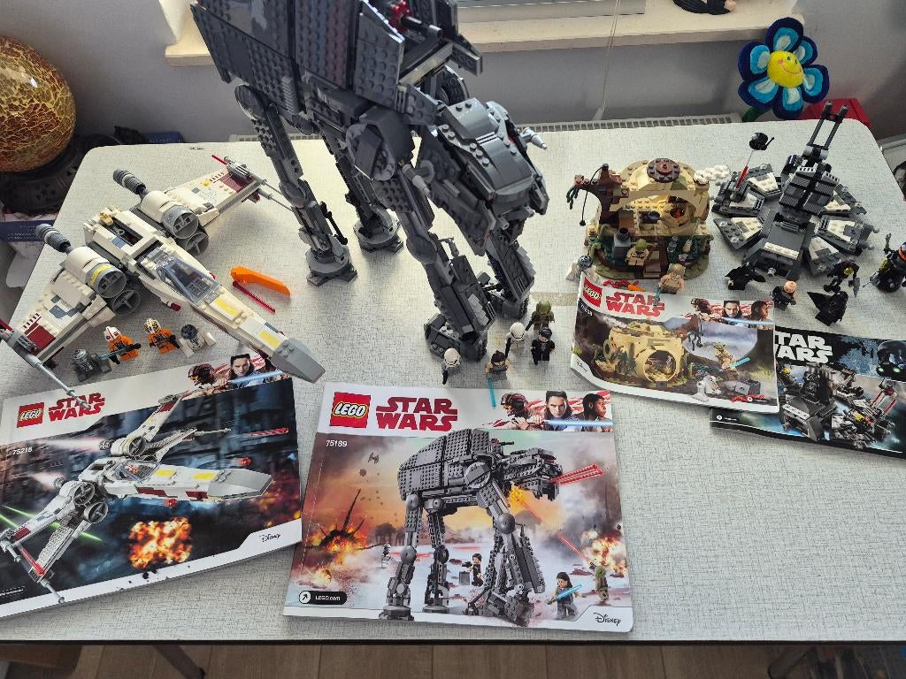Lot lego Star Wars, Star Wars, Instructions incluses, Lego, Ensemble complet