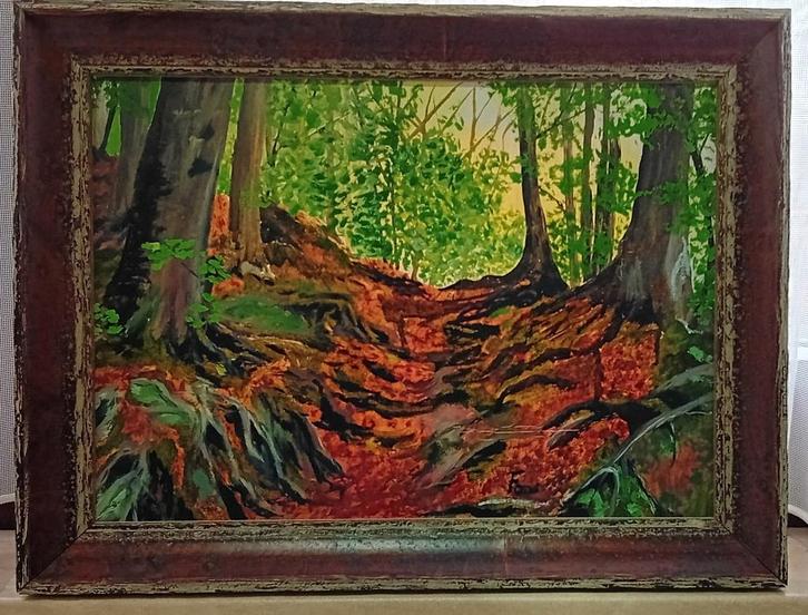 Peintures à l'huile 2 pièces uniques Ensemble 25€, Maison & Meubles, Accessoires pour la Maison | Peintures, Dessins & Photos