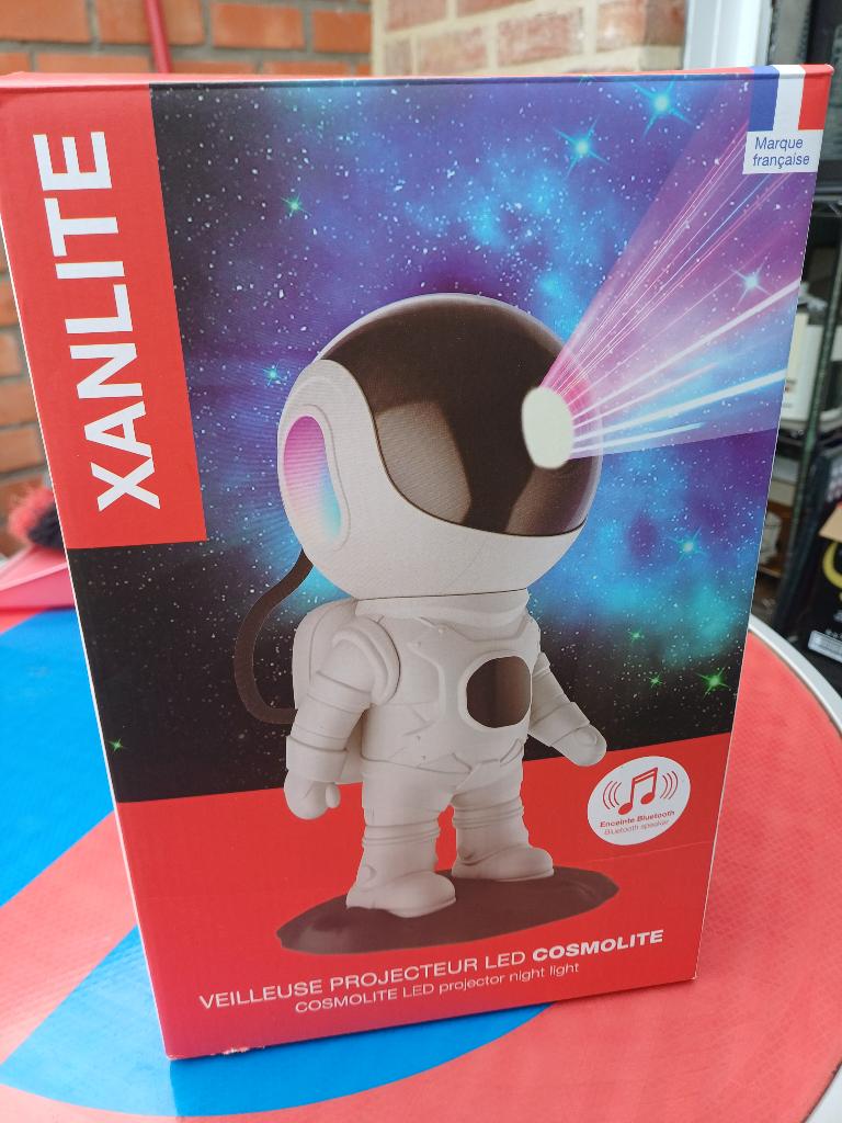 Cosmolite XANLITE Veilleuse avec projecteur LED  Bluetooth, TV, Hi-fi & Vidéo, Projecteurs vidéo, Enlèvement, Neuf, LED, Xanlite