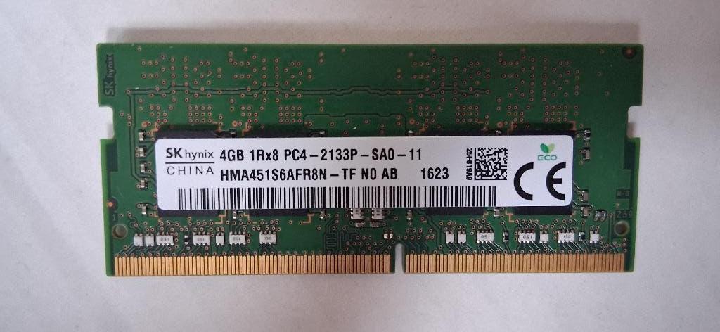 RAM 4GB 1Rx8 PC4-2133P-SA0-11, Computers en Software, Ophalen of Verzenden, Gebruikt, 4 GB