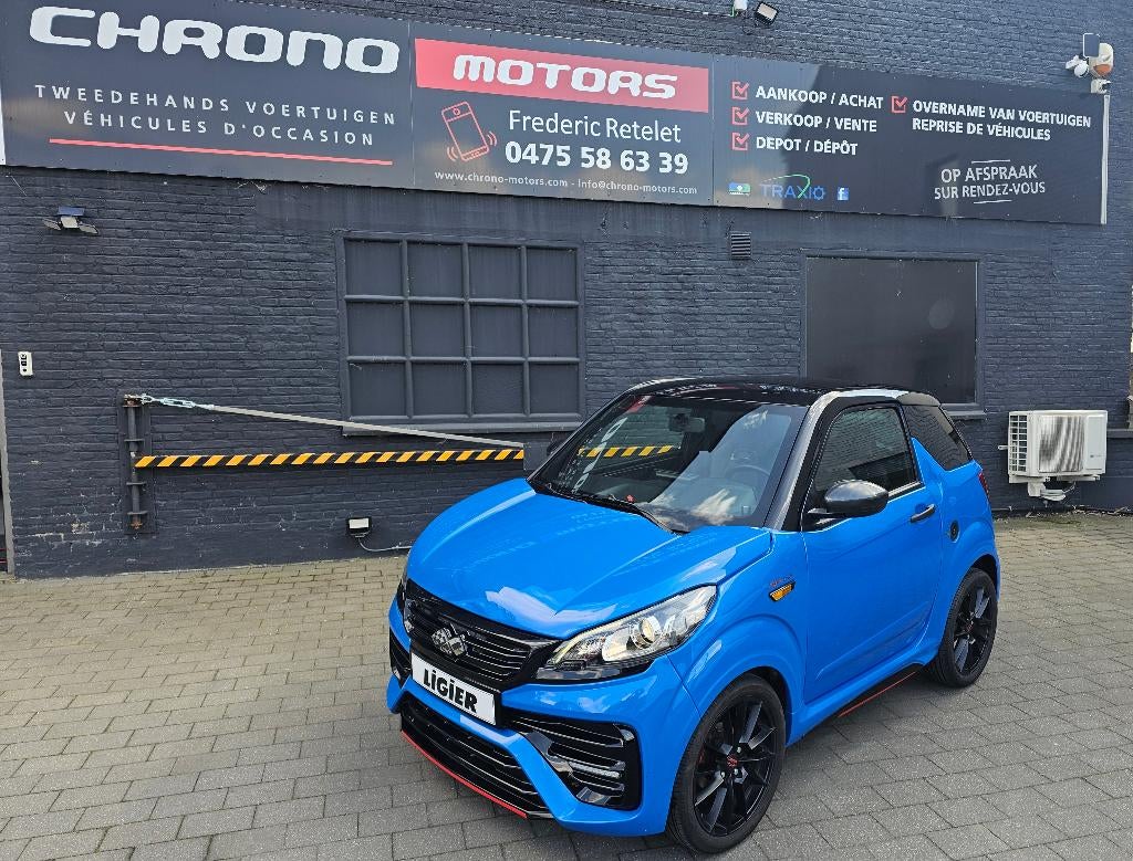 Ligier JS 50 Ultimate fase 4 lederen autospeelcamera 6700 KM, Diversen, Brommobielen en Scootmobielen, Gebruikt, Ligier, 46 km of meer