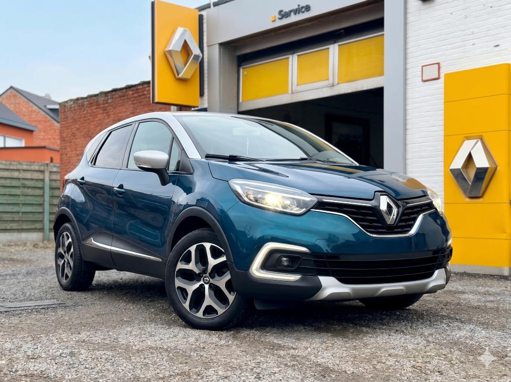 Renault Captur Phase Lift 1.2 TCe 120 ch – 2017 – 84.000 km, Auto's, Stof, Blauw, Bedrijf, 5 deurs