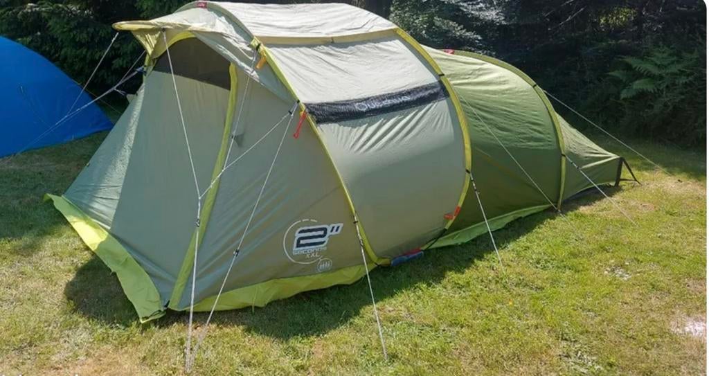 Tente 2sec XXL décathlon 4 personne, Ophalen, Zo goed als nieuw, Tot en met 4
