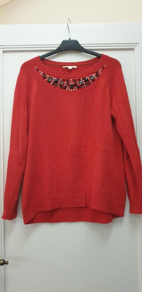 Pull Esprit 20% laine - Taille M, Vêtements | Femmes, Pulls & Gilets, Porté, Taille 38/40 (M), Rouge, Enlèvement ou Envoi