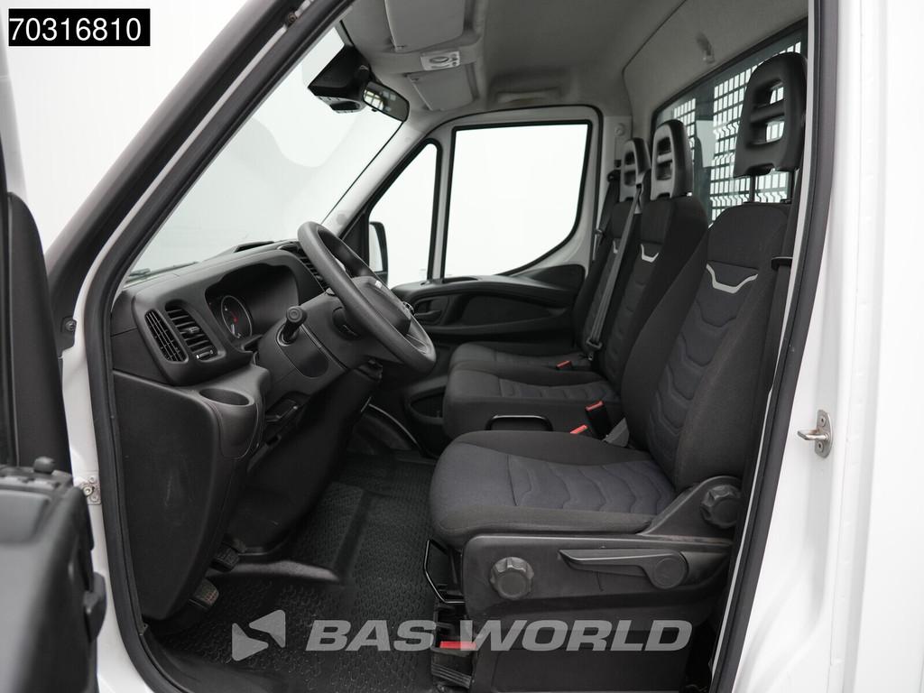 Iveco Daily 35S16 Open Laadbak 3,5t Trekhaak 160PK Navi Airc, Auto's, Bestelwagens en Lichte vracht, Stof, Gebruikt, Euro 6, Wit
