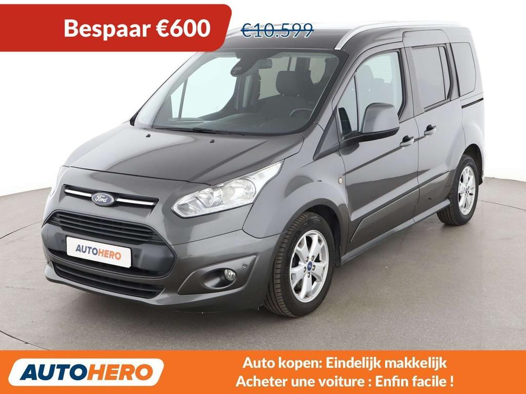Ford Tourneo Connect 1.0 EcoBoost Titanium (bj 2018), Auto's, Ford, Te koop, Tourneo Connect, ABS, Airbags, Airconditioning, Android Auto