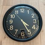 Montre murale noire, Enlèvement ou Envoi, Comme neuf