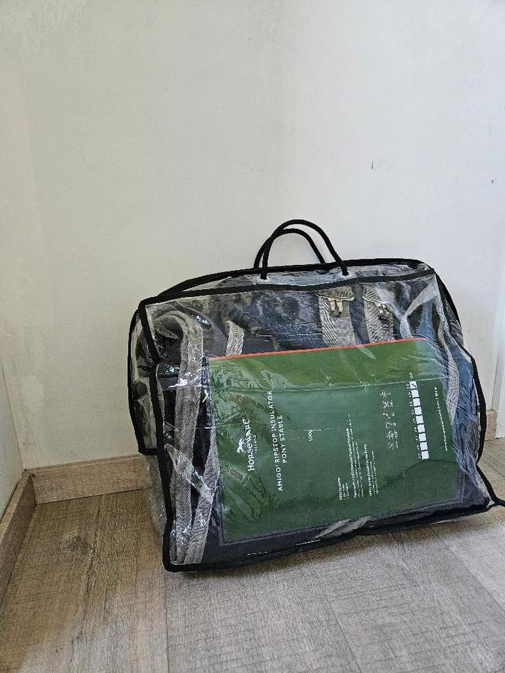 Horseware amigo staldeken 100g pony, Dieren en Toebehoren, Paarden en Pony's | Dekens en Dekjes, Zo goed als nieuw, Deken, Ophalen