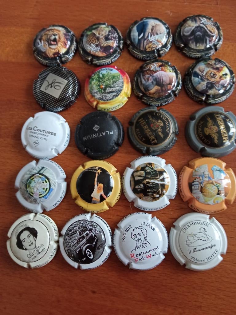 Champagne capsules lot 4, Verzamelen, Complete verzamelingen en Collecties, Ophalen of Verzenden