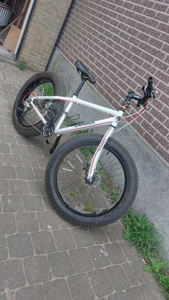 Fiets met dikke banden, Ophalen, 24 inch of meer, Staal, Caparol