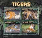 Timbres animaux tigres q, Envoi, Affranchi