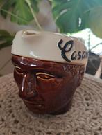 Vintage Casanis waterkaraf uit geglazuurd keramiek, Ophalen of Verzenden