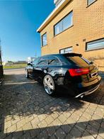 Audi A6 S-line Quattro 3.0 TDI V6, Auto's, Automaat, Euro 5, Zwart, Leder en Stof