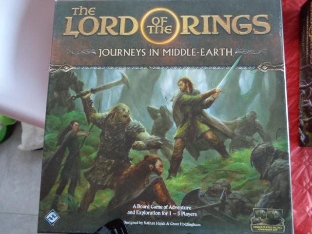 the lord of the rings journeys in middle earth, Hobby en Vrije tijd, Gezelschapsspellen | Bordspellen, Vijf spelers of meer, Ophalen of Verzenden