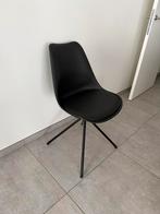 Set van 6 zwarte stoelen te koop!, Ophalen, Zo goed als nieuw