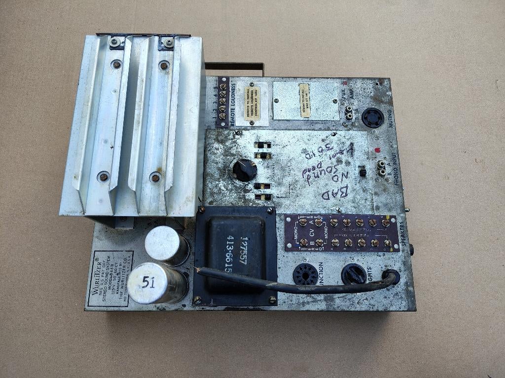 Versterker/ 546B Wurlitzer 3000/ 3010 (1966) jukebox, Envoi, Wurlitzer