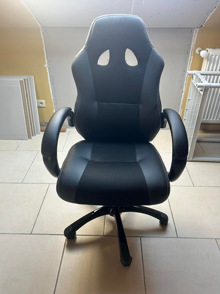 Bureaustoel, Ophalen, Gebruikt, Zwart, Bureaustoel