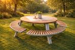 Extremis Gargantua, Jardin & Terrasse, Tables de jardin, Enlèvement, Comme neuf, Rond, Inox