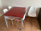 Tafel en stoelen, Enlèvement, Comme neuf, Modern/design
