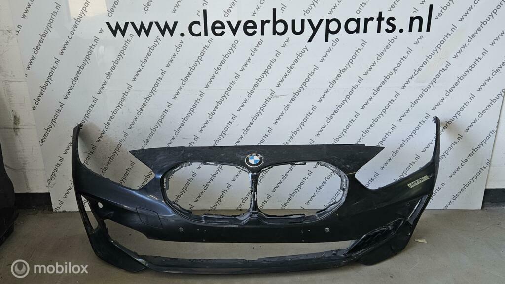 Voorbumper origineel BMW 1-serie F40 ('19-'24) 51118070928, Gebruikt, Voor, Ophalen of Verzenden, Bumper