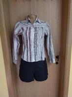 Chemise Esprit blanche, rose & bordeaux – Petit L, Vêtements | Femmes, Blouses & Tuniques, Taille 38/40 (M), Enlèvement ou Envoi