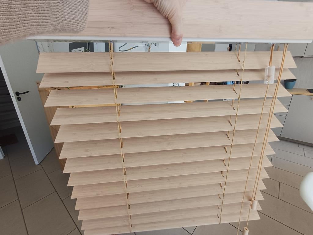 Bamboe jaloezie, quasi nieuw, Ophalen