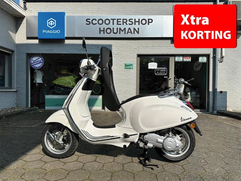 Vespa Primavera 50cc 45Km/h BIANCO INNOCENTE (nr.39), Fietsen en Brommers, Scooters | Vespa, Overige modellen, Nieuw, Benzine