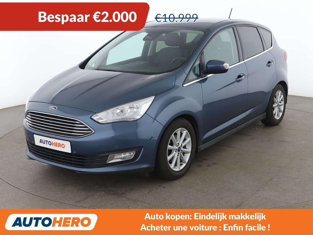 Ford C-MAX 1.0 EcoBoost Titanium (bj 2019), Voorwielaandrijving, Stof, Gebruikt, https://public.car-pass.be/vhr/b7d9d41e-3b86-45cc-8381-96f13c5ee072