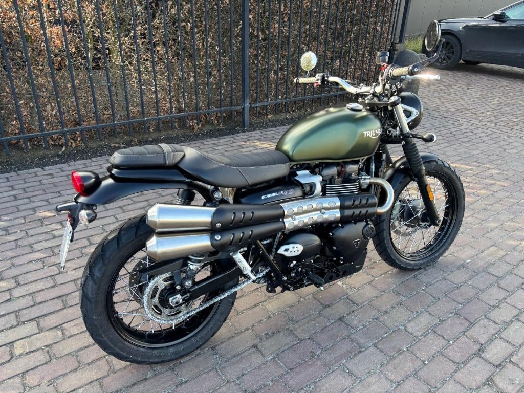 Triumph Scrambler 900, Motoren, Motoren | Triumph, 2 cilinders, Motorrijbewijs A, Bedrijf, 900 cc
