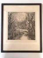 Grote ets Jan Albert Keustermans (1917-2007), Ophalen of Verzenden