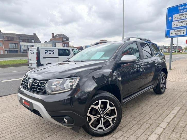 Dacia Duster Prestige 2020 1.5dci 145dkm Leder Navi Btw incl, Autos, Dacia, Entreprise, Achat, Duster, ABS, Caméra de recul, Airbags
