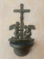 Groot vintage wijwaterbakje, Antiek en Kunst, Antiek | Religieuze voorwerpen, Ophalen