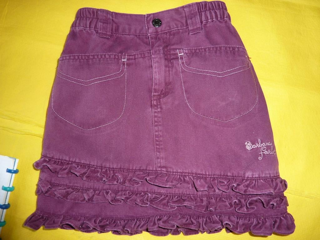 Jupe mauve - Taille 98, Enlèvement, Comme neuf, Fille, Robe ou Jupe