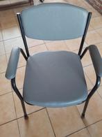 Toiletstoel Scholten(als nieuw), Ophalen, Zo goed als nieuw, Grijs, Metaal