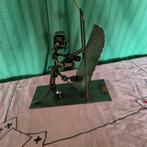 Abstract Ijzeren beeldje van een brandweerman, Ophalen of Verzenden