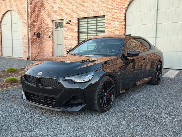 BMW 230i coupe G42 M-sportpack pro, Auto's, BMW, Particulier, Open dak, Sportpakket, Elektrisch, Zwart, Zwart, Leder, Ophalen