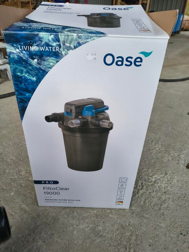 Filtre Oase Filtoclear 19000, Tuin en Terras, Ophalen of Verzenden, Nieuw, Vijverfilter