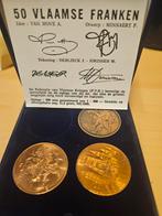 50 vlaamse franken 3stuks, Postzegels en Munten, Munten en Bankbiljetten | Toebehoren, Ophalen