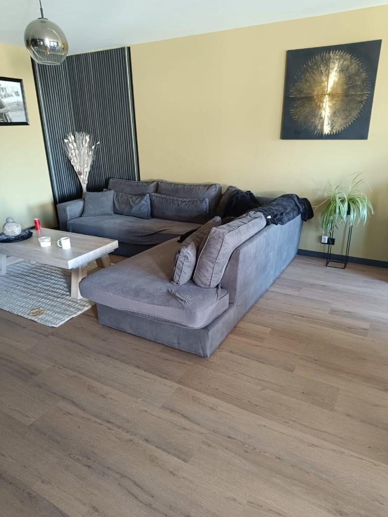 Hoekbank te koop, Ophalen, Hoekbank, 300 cm of meer, Zo goed als nieuw