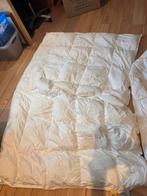 2 eenpersoonsdelbedden van dons, Ophalen, Zo goed als nieuw, Eenpersoons