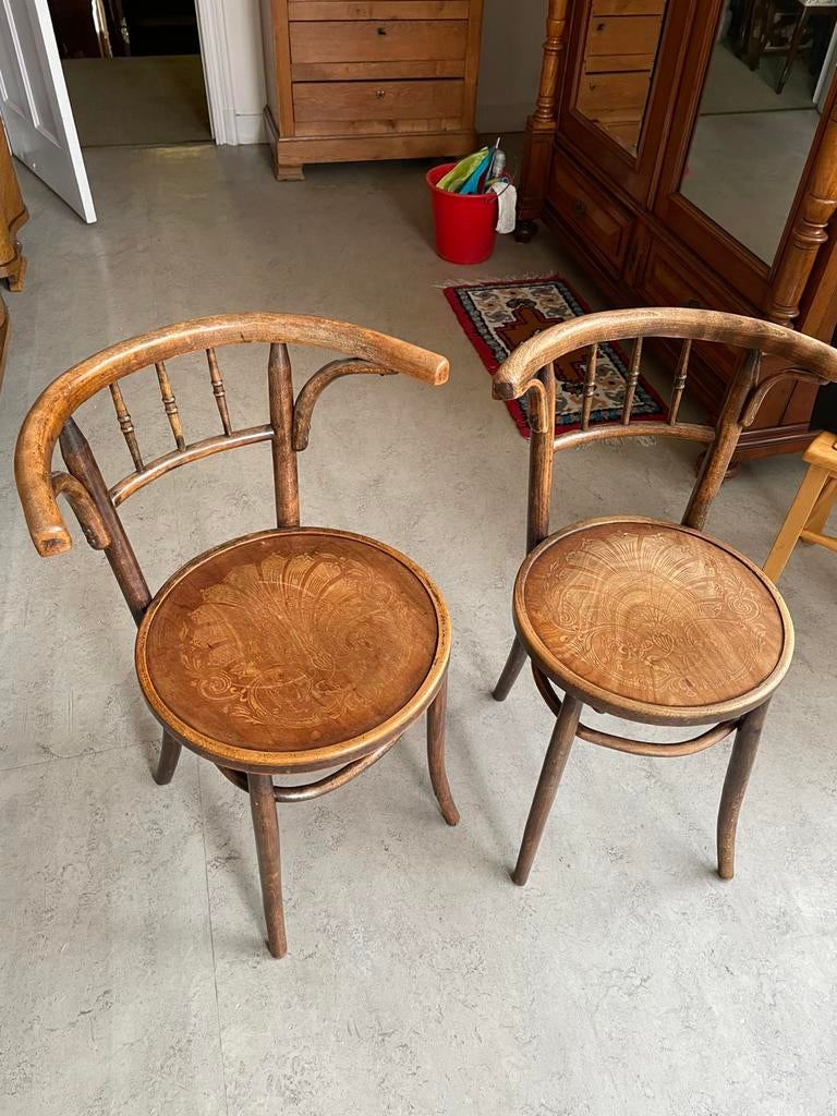 Retro stoelen, Ophalen