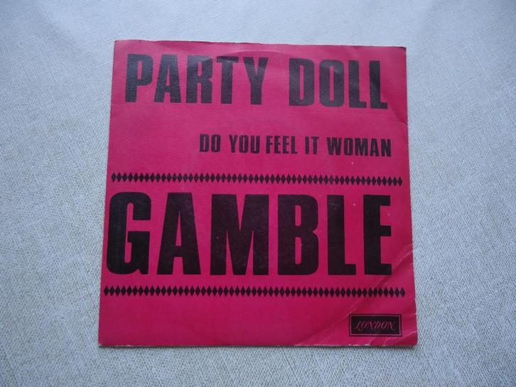 7" GAMBLE - Party doll ( funk/soul ), Cd's en Dvd's, Vinyl Singles, Single, Verzenden