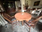 6 tweedehands houten Windsor stoelen, Ophalen