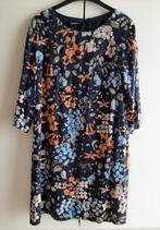 Te koop: Nieuw! Leuk blauw jurkje met bloemen van 'Taifun"42, Kleding | Dames, Jurken, Ophalen, Maat 42/44 (L), Blauw