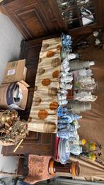 Serviezen en tafeldecoratie, Ophalen