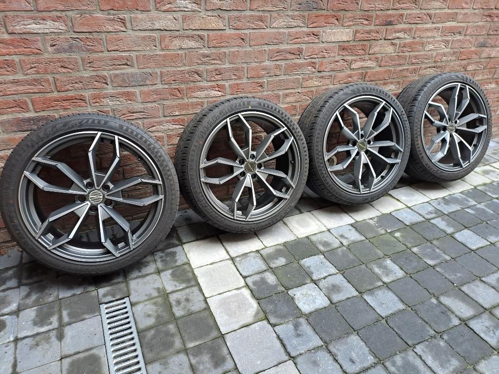 4 jantes PROLINE PXM MGP 8.5 x 20 POUCES 5x108, Neuf, Pneus et Jantes, 245 mm, Véhicule de tourisme