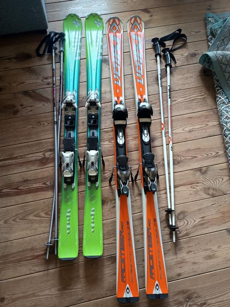 sci volkl racetiger RC 165, Ophalen of Verzenden, Ski