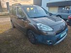 Peugeot Partner tepee 1.6i, Auto's, Voorwielaandrijving, Euro 5, Zwart, 4 cilinders
